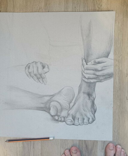 PRÁVĚ TEĎ / Příprava na umělecké školy - výtvarný kurz od 13. 4.